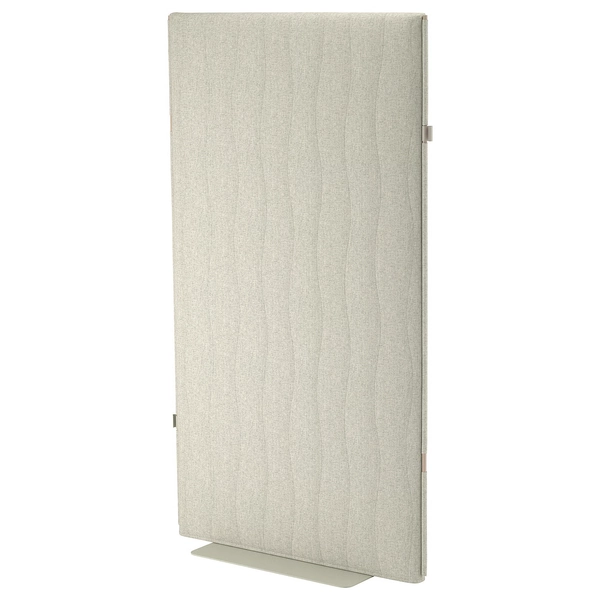 MITTZON Acoustic screen, floor standing - Gunnared beige 35 3/8x61 3/4 "