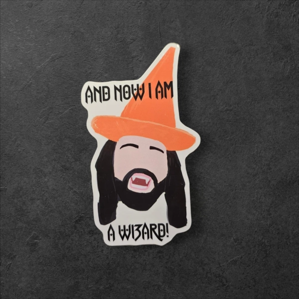 What We Do in the Shadows Sticker: Nandor - I'm a Wizard! Vinyl Decal - Etsy