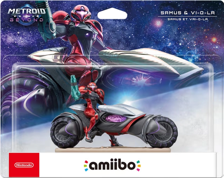 Nintendo Amiibo karakter - Metroid Collection - Samus & Vi-O-La