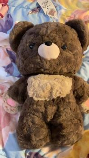 Love Bear Backpack Large Capacity Polyester Material Cute Brown - TikTok Shop