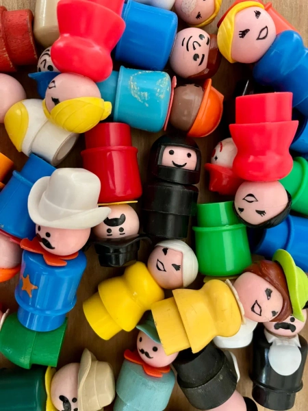 Vintage Fisher Price Little People Collection - Etsy