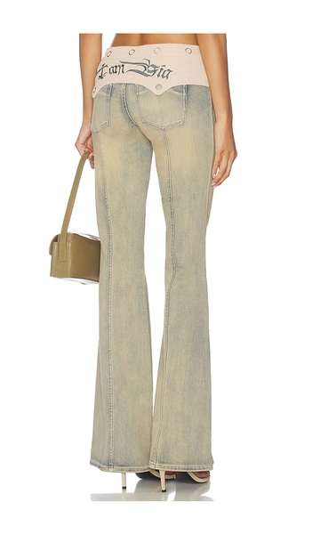I.AM.GIA Tommie Jeans in Blue,Tan. - size XS (also in S, L)