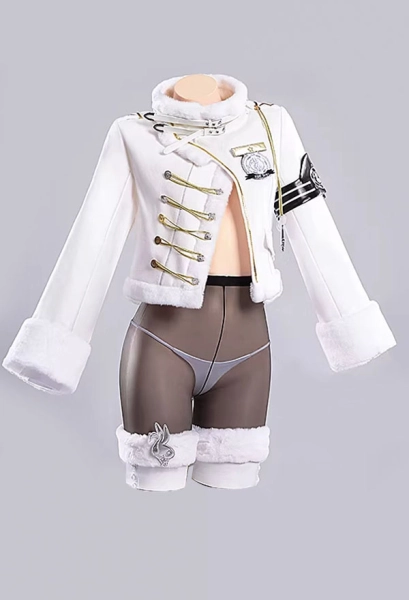 Nikke Blanc Fortune Express Skin Cosplay Costume 