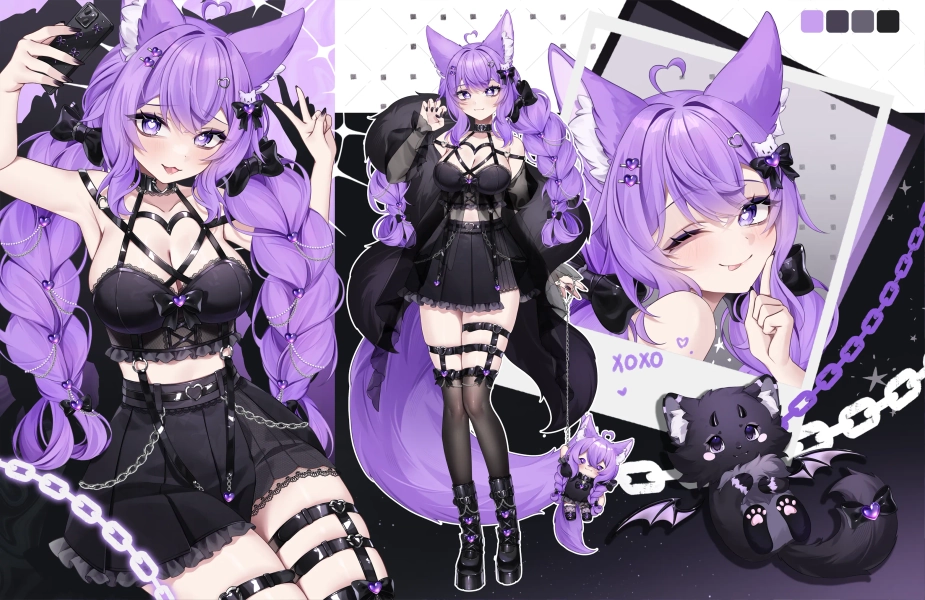 Reference Sheet Commission by (@drawinggranny)