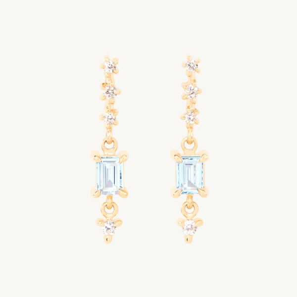 Celeste Aquamarine Earrings