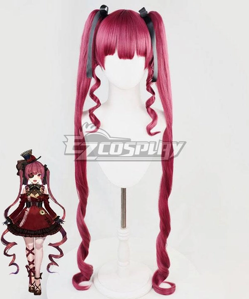 Hololive Youtuber Vtuber Houshou Marine B Purple Cosplay Wig