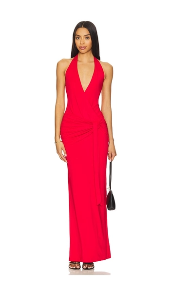 Chloe Halter Maxi Dress