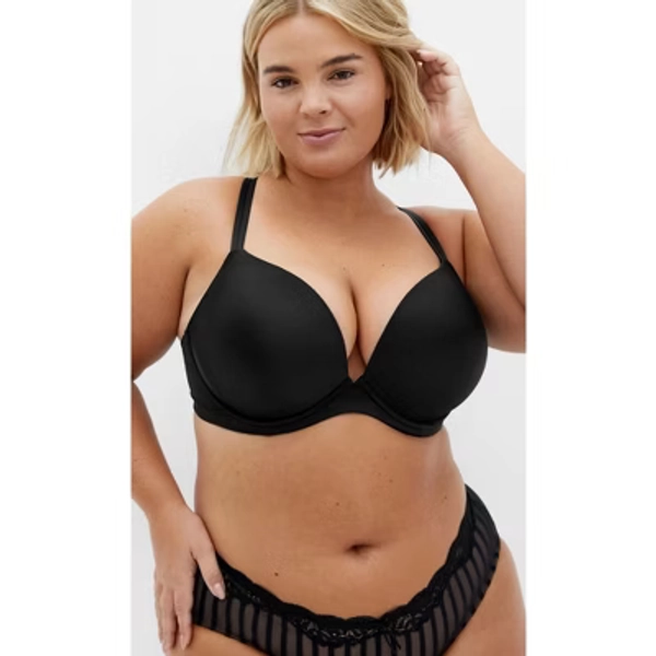 CITY CHIC | Women's Plus Size Adore Push Up Bra - black - 40DD