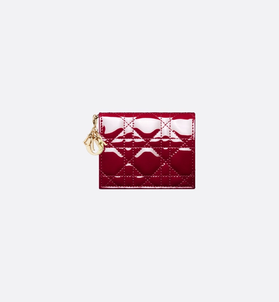 Mini Lady Dior Gardenia Wallet