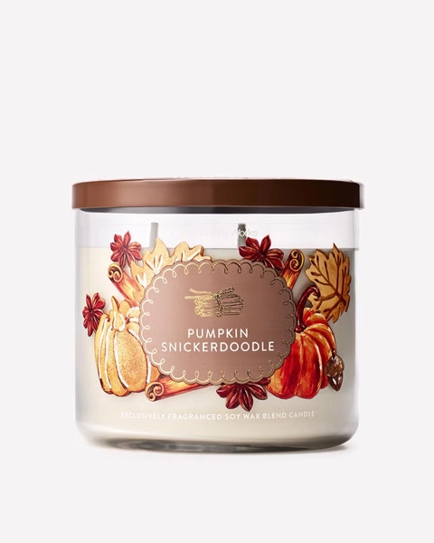 Pumpkin Snickerdoodle 3-Wick Candle