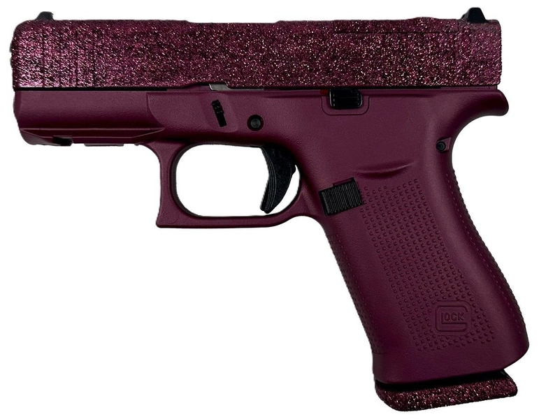 Buy Glock 43X MOS Glitter Gunz Black Cherry Online