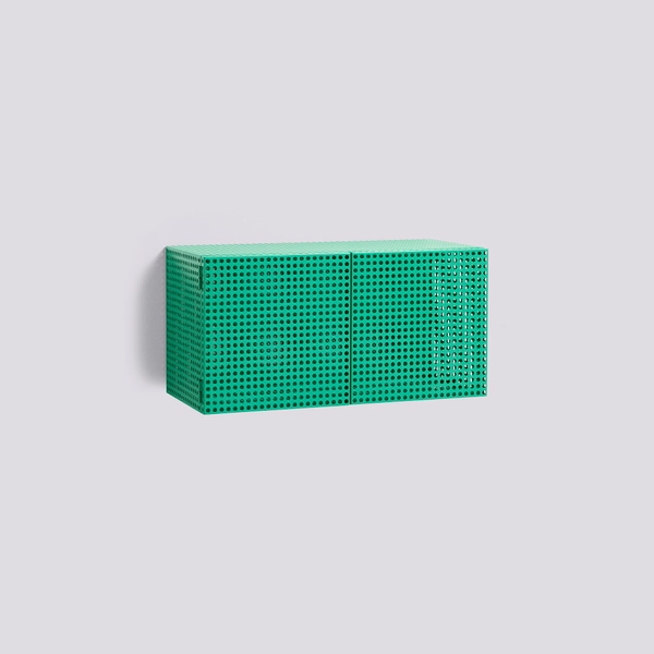 Perforated Cabinet Wall-Small-Soft jade