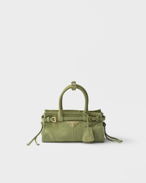 Prada Bonnie suede mini handbag