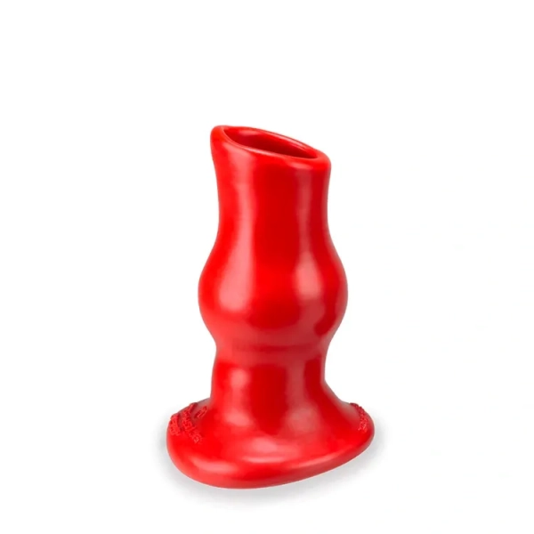 PIGHOLE DEEP extra depth fuckplug/hole gaper OXBALLS LIQUID PLATINUM SILICONE (Size: Small, Color: Red)