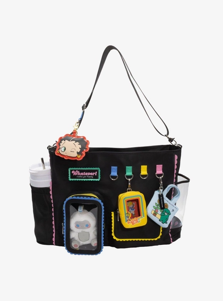 Whatever! Makes You Happy Emotional Support Trinket Tote Bag