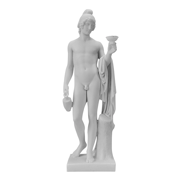Cup Bearer of the Gods Mythology Cast Marble Statue
