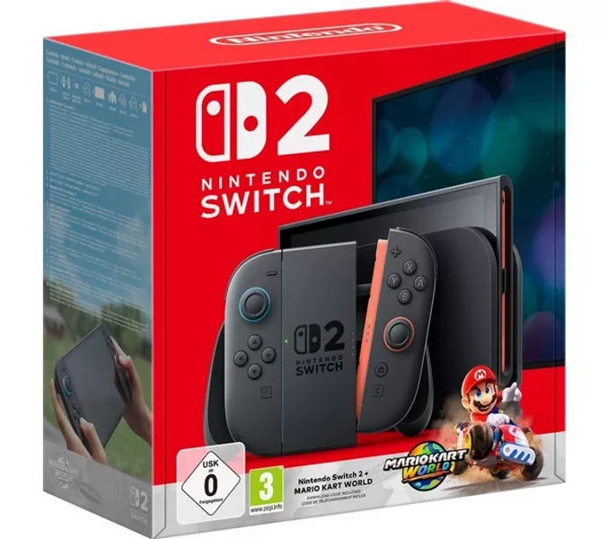NINTENDO Switch 2 & Mario Kart World Bundle