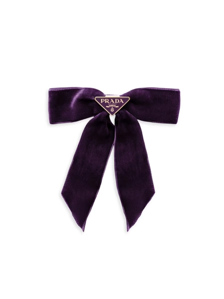 Prada Velvet Hair Clip | Saks Fifth Avenue