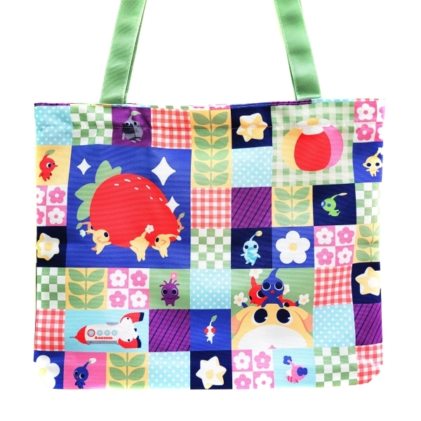 Pikmin Zipper Tote Bag