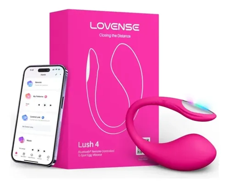 Juguete Sexual Lovense Lush 4, Potente Y Portátil, Vibrador 