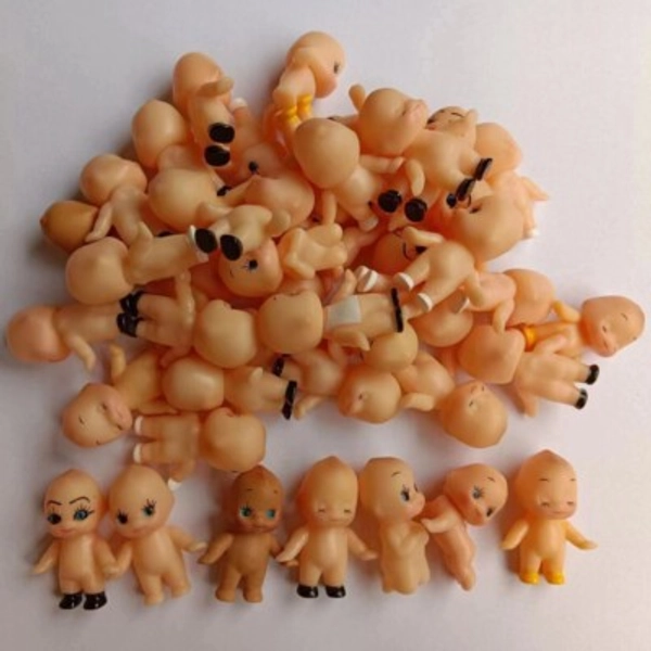 lot of 30 ( by random ) Soft Plastic Kewpie Baby Doll mini Figure 1" / 2-3cm | eBay