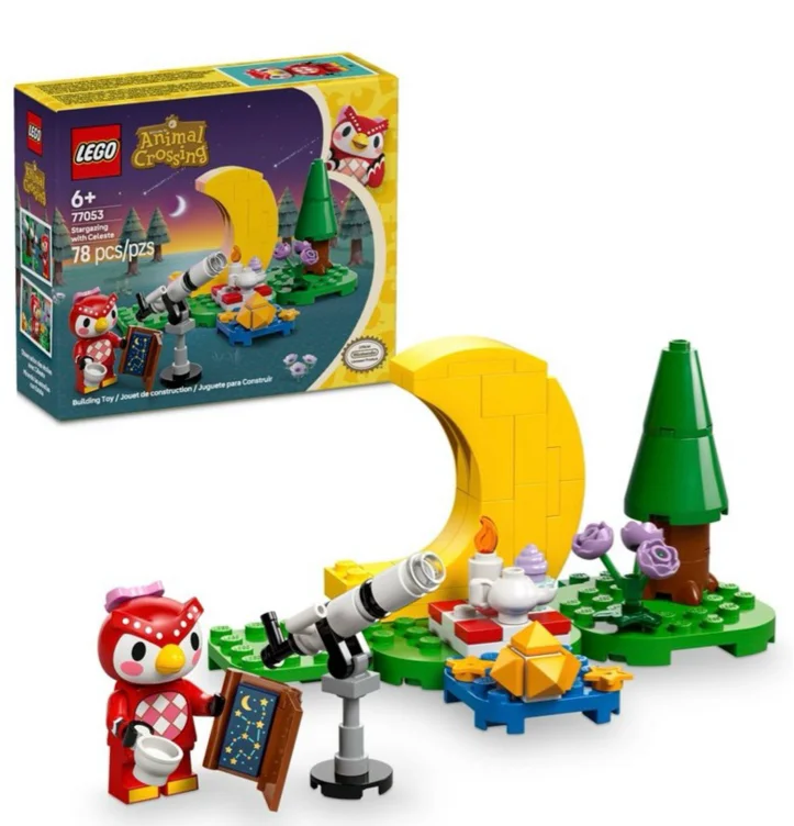 LEGO Animal Crossing Stargazing with Celeste Building Toy 77053