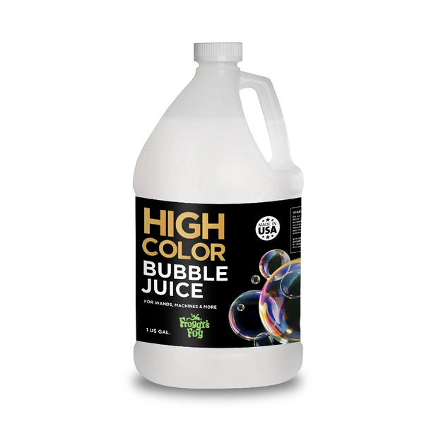 Froggy's Fog® - HIGH COLOR Bubble Juice - Strong Long-Lasting Iridescent Brilliant