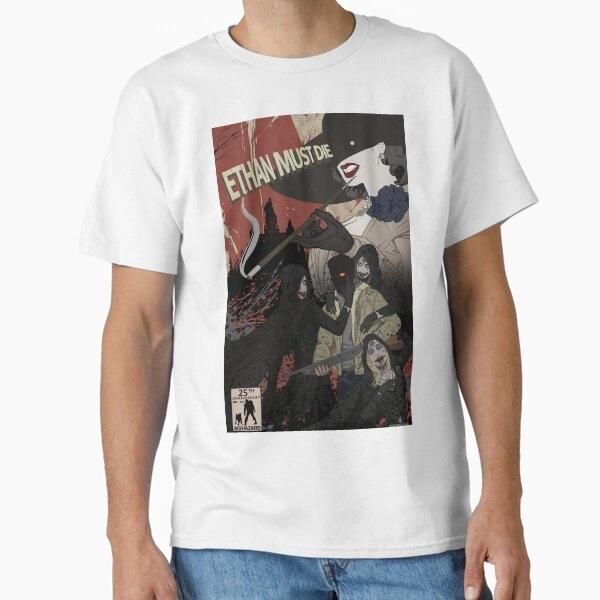"ETHAN MUST DIE: comic cover" Resident Evil Shirt