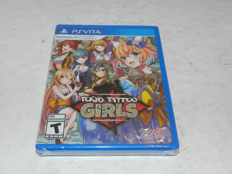 Tokyo Tattoo Girls - Sony PlayStation Vita New Sealed NIB NISB