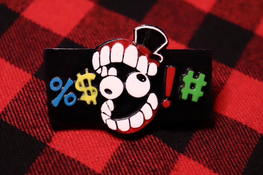 Cain's Bleep Pin or Keychain | Amazing Digital Circus Inspired Pin