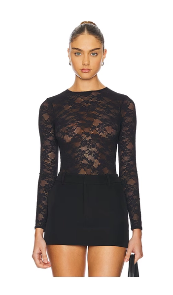 Le Stretch Long Sleeve Bodysuit
