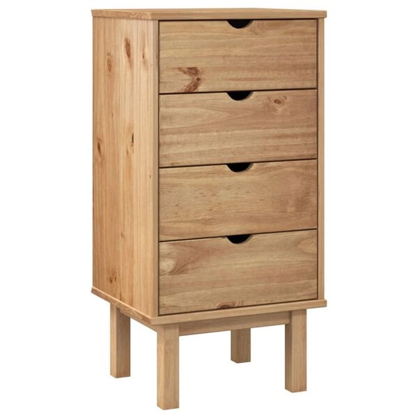 vidaXL dresser OTTA 45x39x90 cm massivt fyrretræ