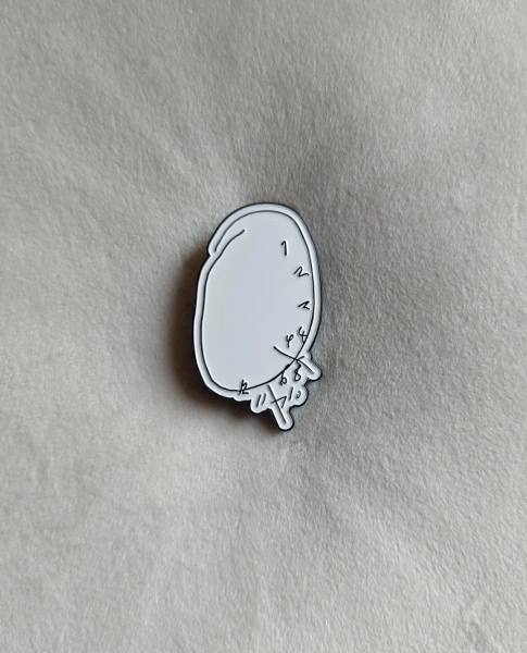 Hannibal Inspired Clock Pin - Etsy