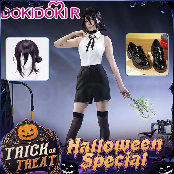 Reze Cosplay Costume DokiDoki Anime Women Set XS-2XL