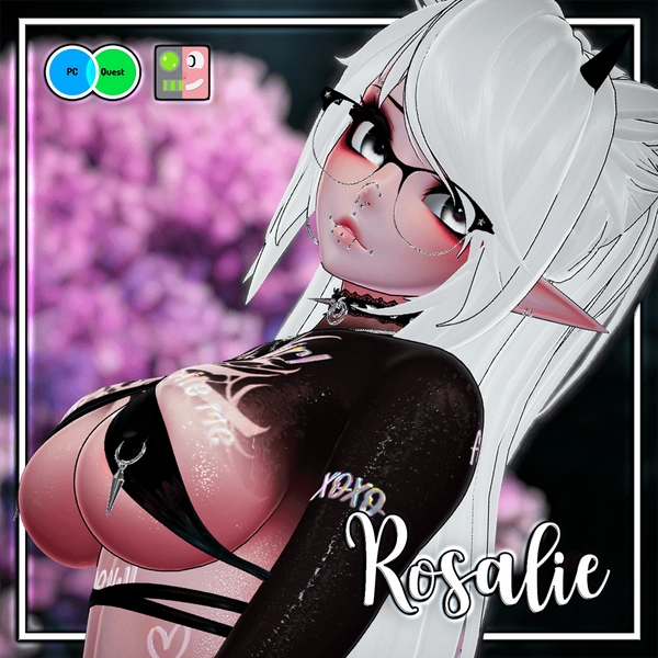 ♡ Rosalie ♡ PC/QUEST/VRCFT ♡