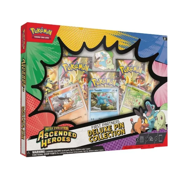 Ascended Heroes First Partners Deluxe Pin Collection