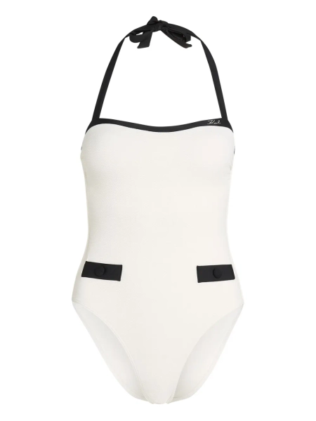Karl Lagerfeld Signature swimsuit | XS