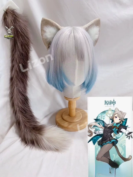 Cat Ears + Tail (Lynette/Lyney) NOT electric