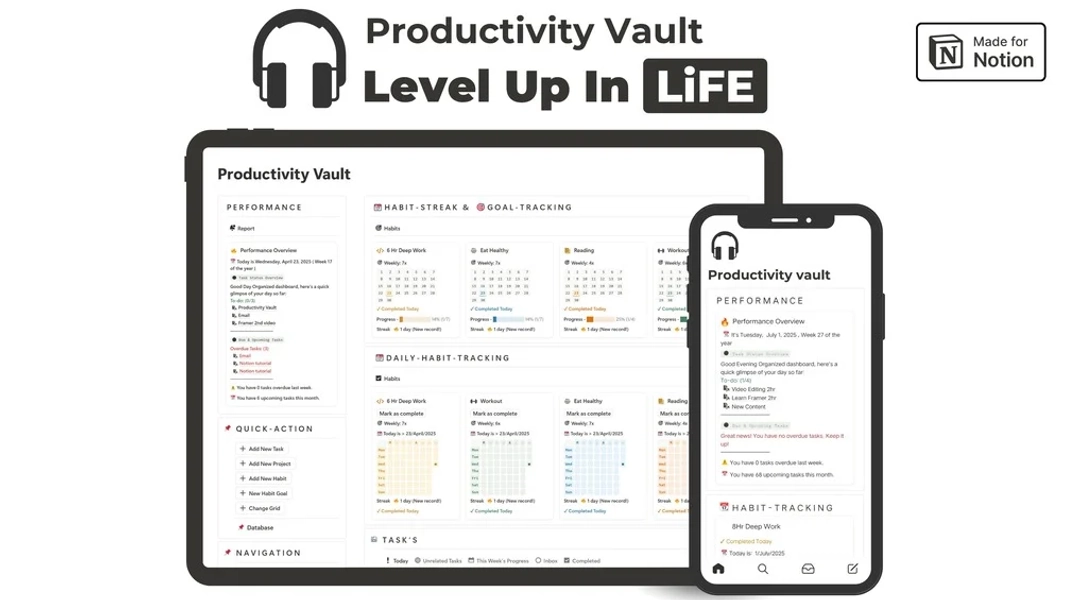 Productivity Vault