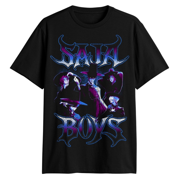 KPop Demon Hunters Saja Boys Group Portrait T-Shirt - BoxLunch Exclusive