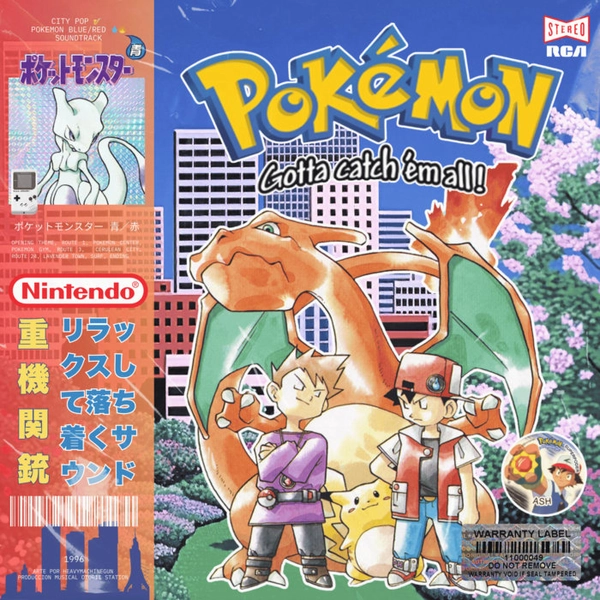 City Pop 🎷 Pokémon Blue/Red Soundtrack 💧🔥, by Otorii Station