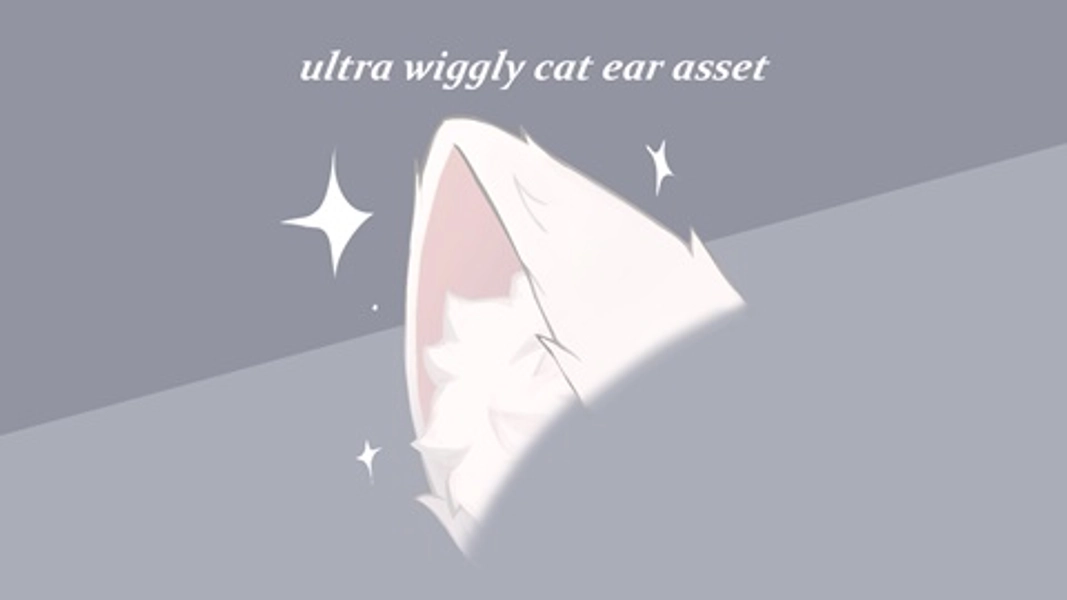 Ultra Wiggly Cat Ears (VTubeStudio Item)