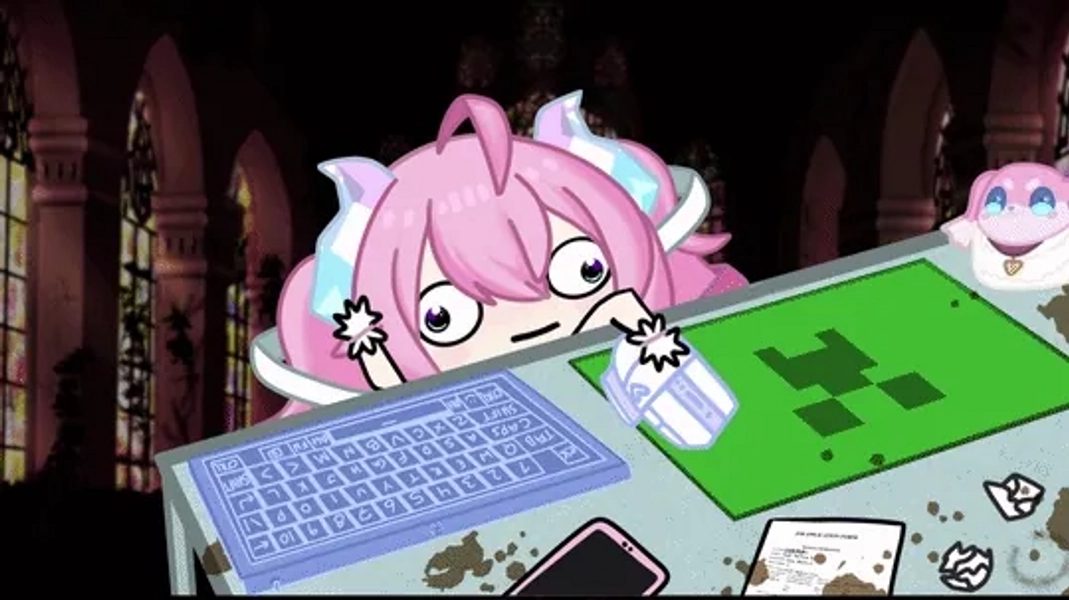 YCH Model Art+ Rig Keyboard Gremlin with Mouse + Keyboard Tracking by KokorumiVT (@KokorumiVT)