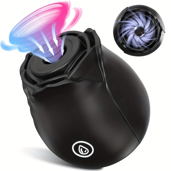 Rose Sucking Sex Toys Rose Vibrator, Rose Toys Adult Toys With 10 Sucking & Vibrating Modes For Women Clitoral Nipple, Rose Sucker Sex Stimulator G Spot Vibrators For Woman Couples Adult Sex Toys For Women