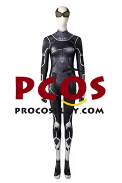 Felicia Hardy Black Cat Cosplay Costume Jumpsuit C07636