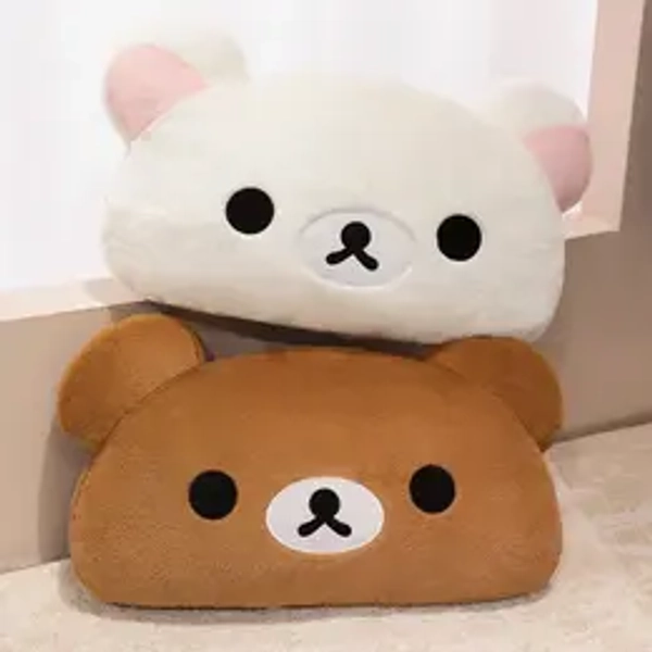 Cute 55cm Bear Hug Pillow, Warm Sofa Cushion, Home Decorative Cushion, Soft Comfortable Fall Winter Gift for Girlfriend, Birthday New Year Holiday Present