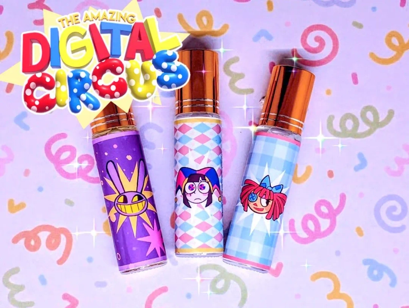 The Amazing Digital Circus - Pomni, Ragatha, Jax 10ml Perfume Oil - Etsy Vietnam