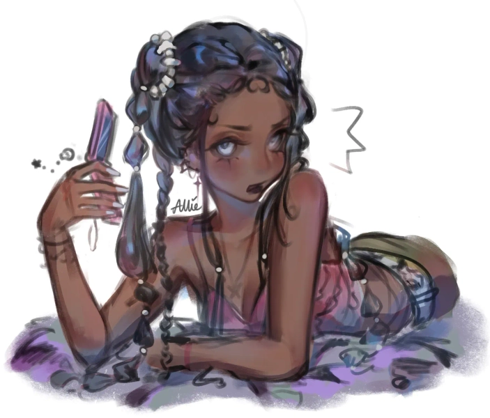 ruii__10 - sketchy half body (skeb)