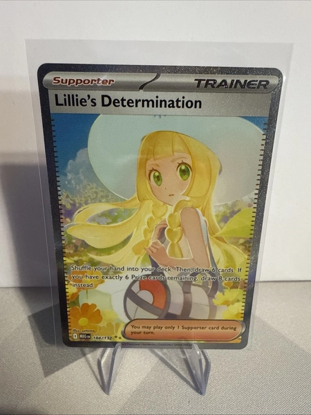 Pokémon TCG Lillie’s Determination Mega Evolution 184/132 SAR English MINT