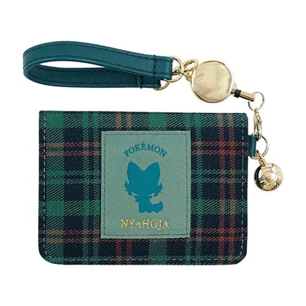 PC298 Pokemon Center Bifold Pass Case Check Sprigatito japan